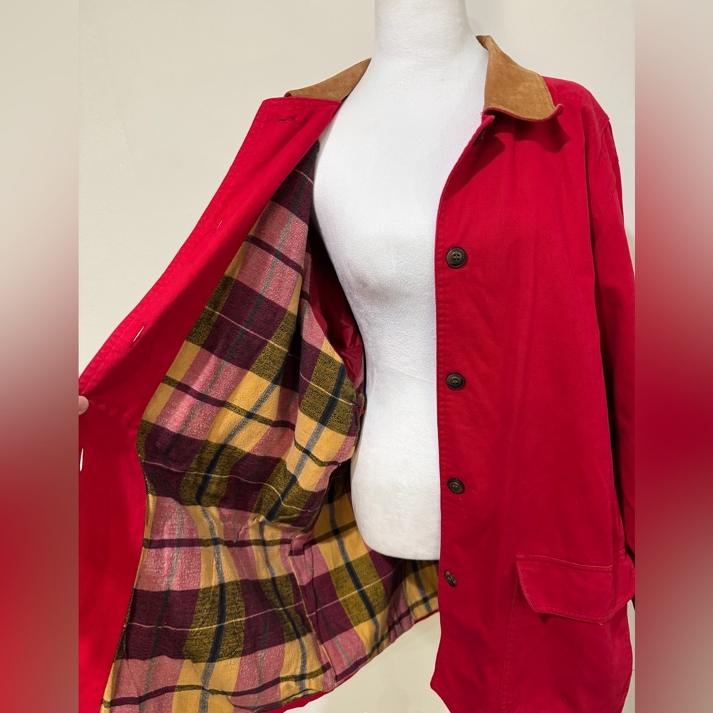 Vintage Red boundary waters barn jacket 1X